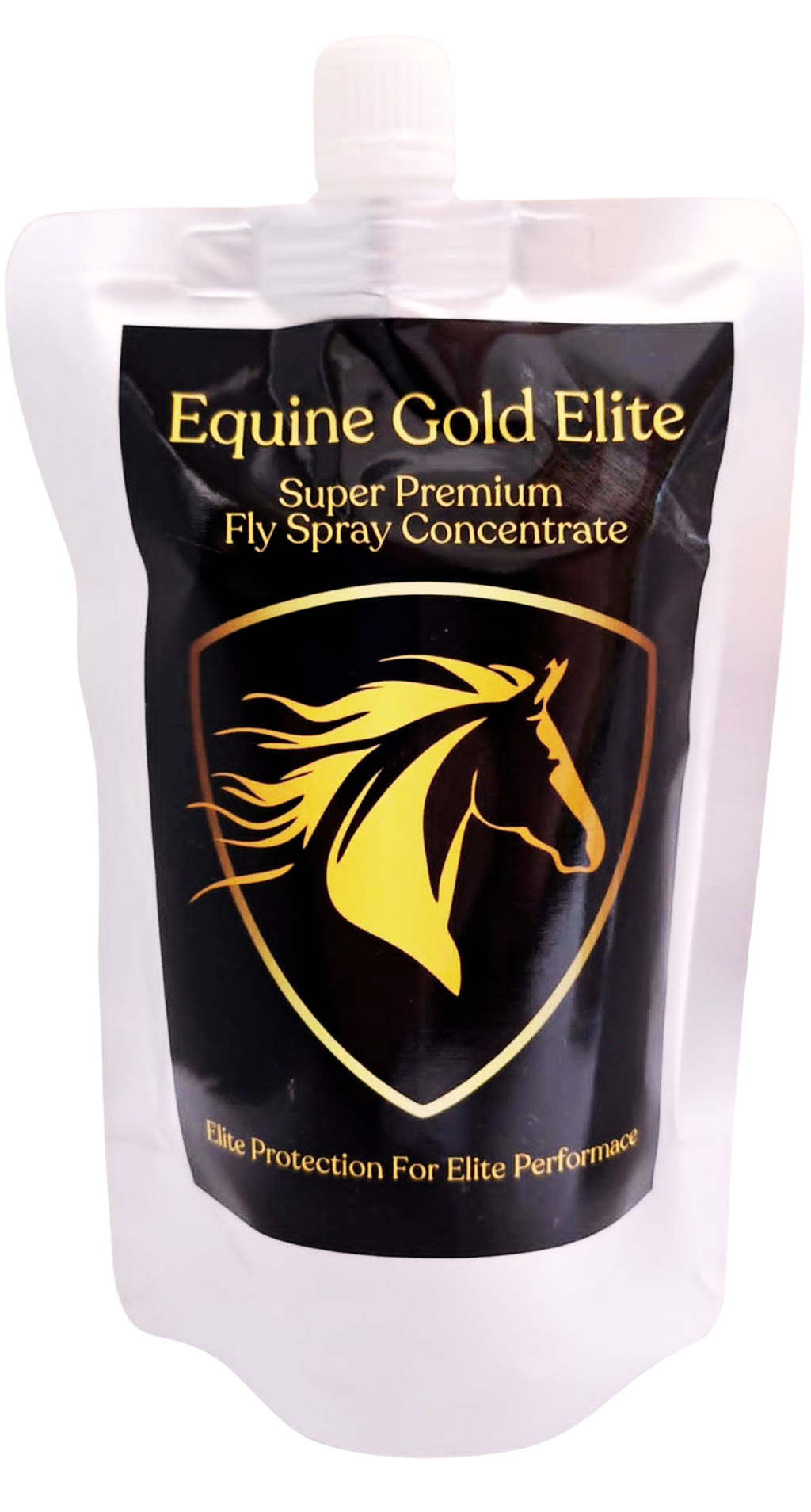 Equine Gold Elite Fly Spray Concentrate - 16 oz. Squeeze Pouch