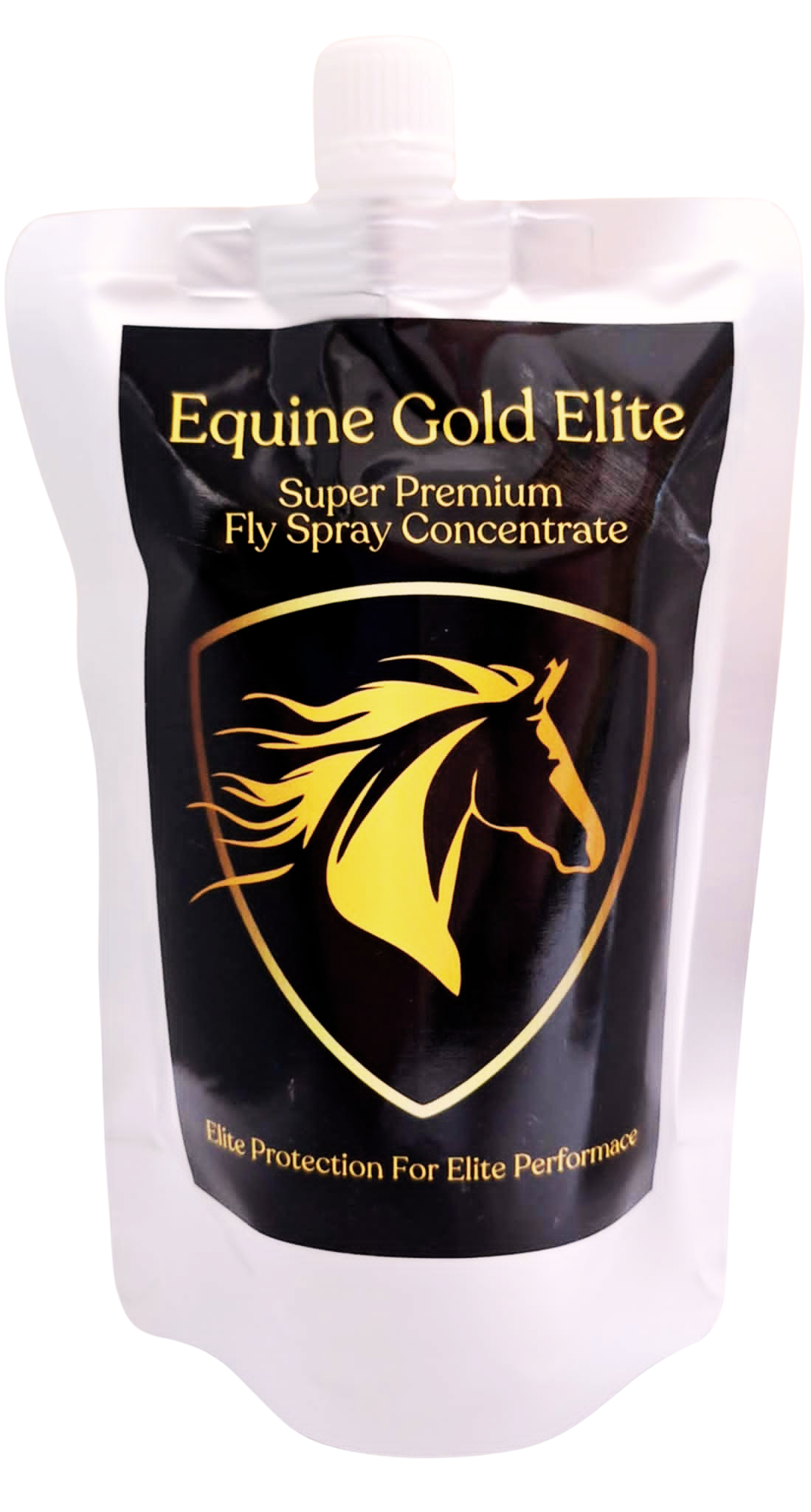 Equine Gold Elite Fly Spray Concentrate - 16 oz. Squeeze Pouch