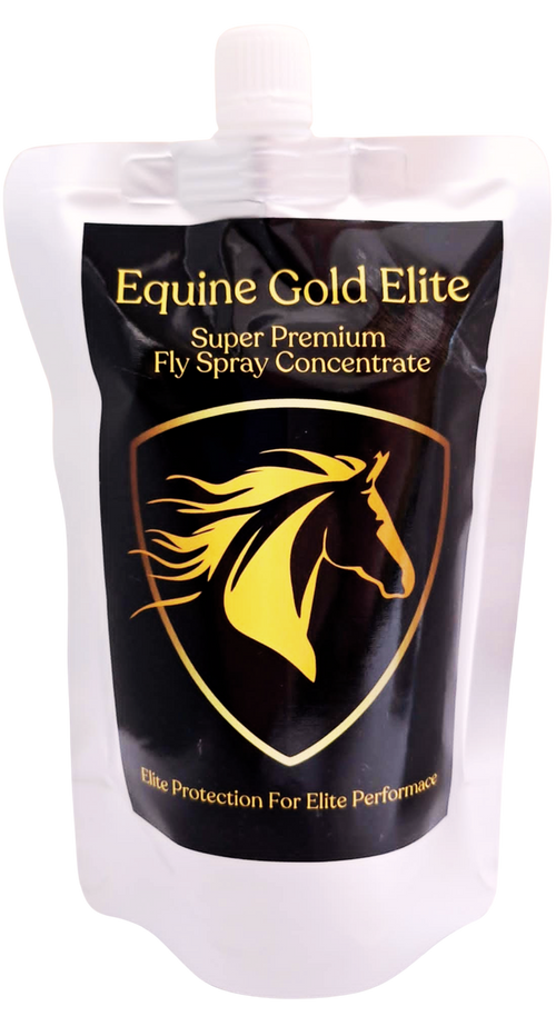 Equine Gold Elite Fly Spray Concentrate - 16 oz. Squeeze Pouch