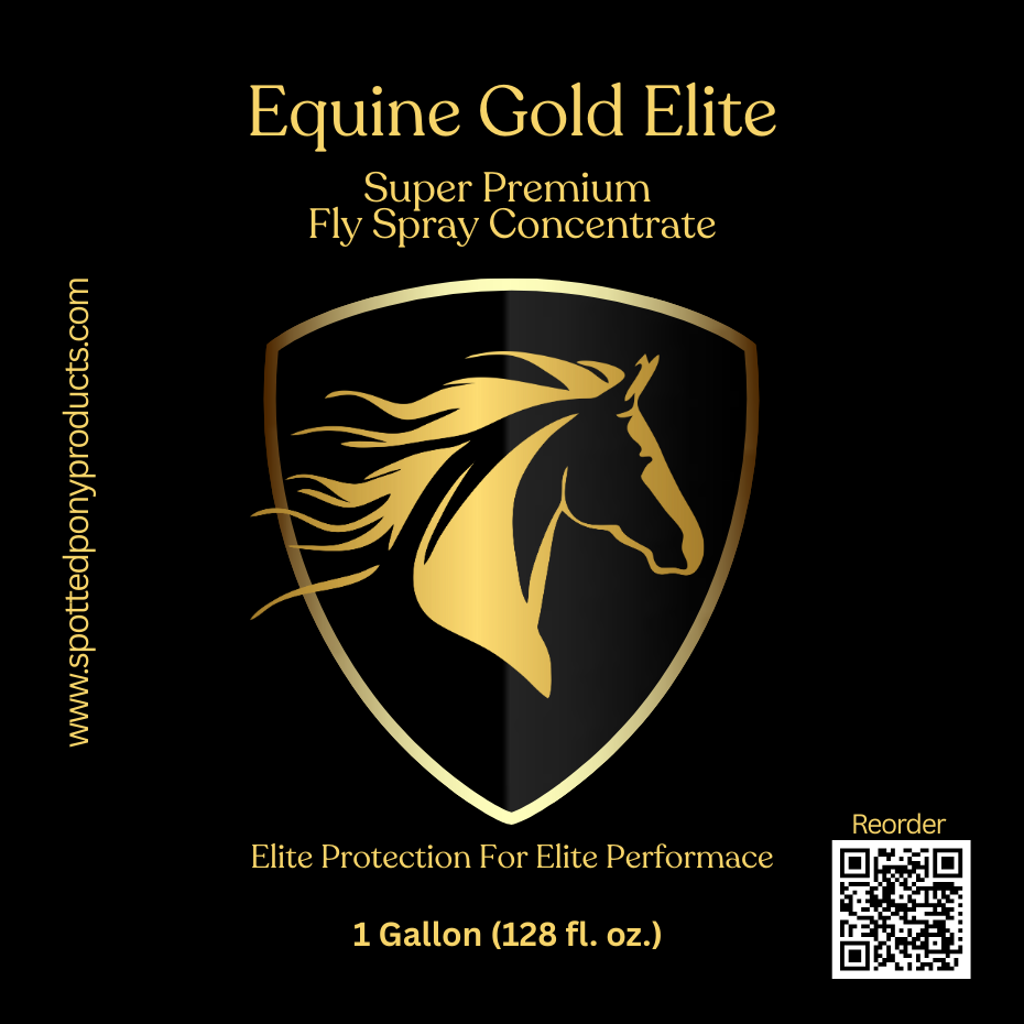 1 Gallon Waterproof Fly Spray Sticker Label